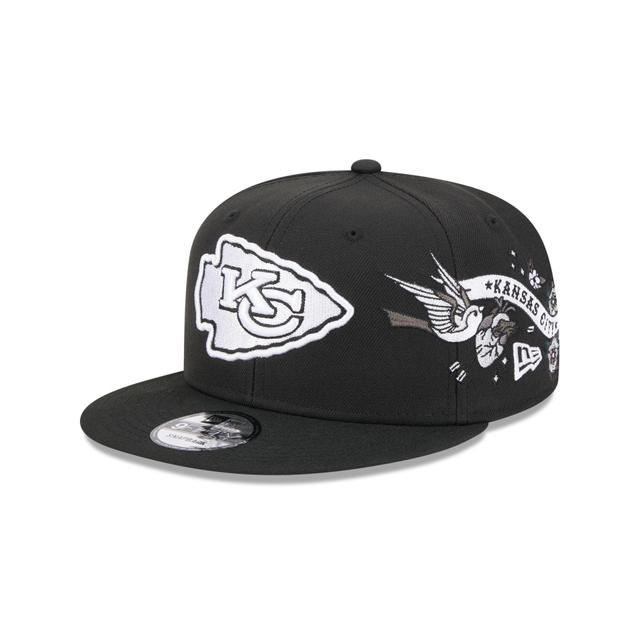 Kansas City Chiefs City Art 9FIFTY Snapback Hat Male Product Image