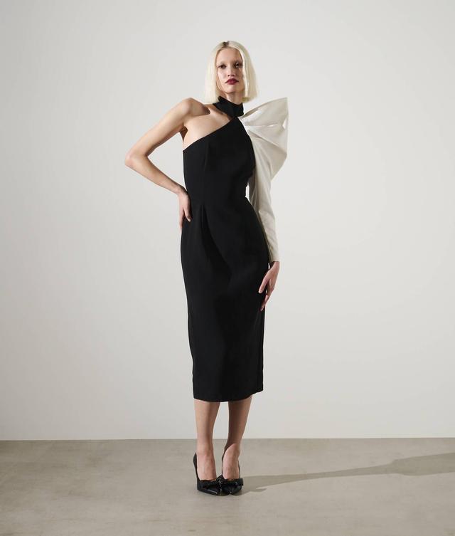 KARL STUDIO ASYMMETRIC MIDI DRESS Product Image