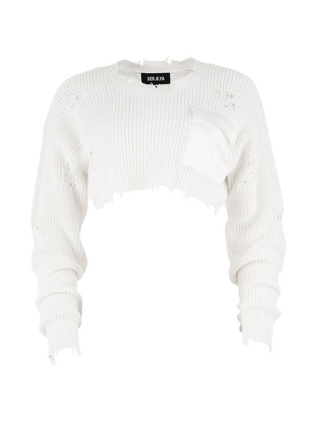 Womens Cropped Devin Sweater Product Image