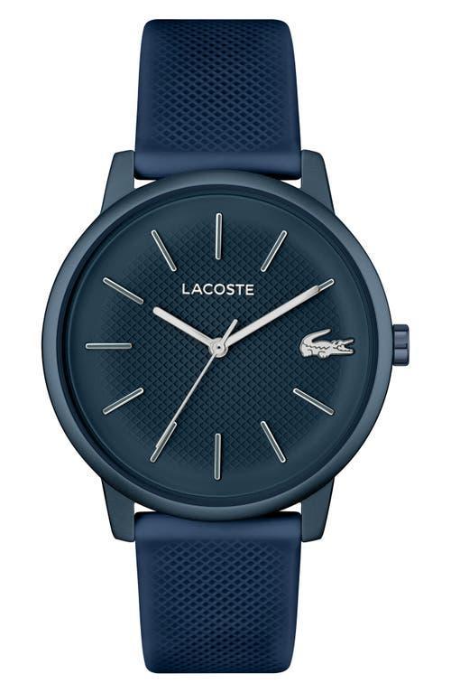 Lacoste 12.12 Move Silicone Strap Watch, 42mm Product Image