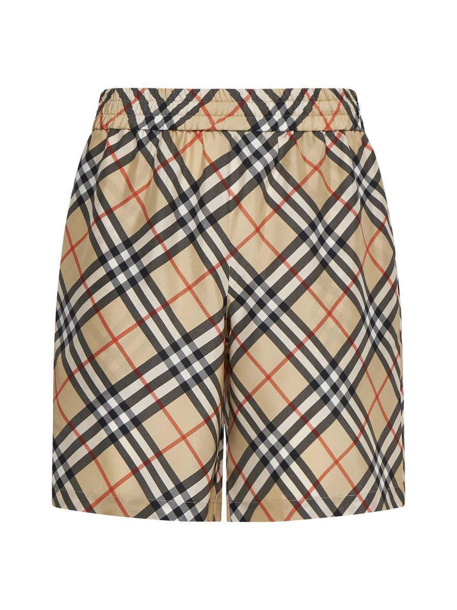 BURBERRY Pants & Shorts In Beige Product Image