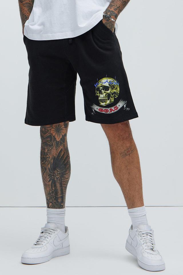 Crown GOAT Sweatshorts - Black Product Image