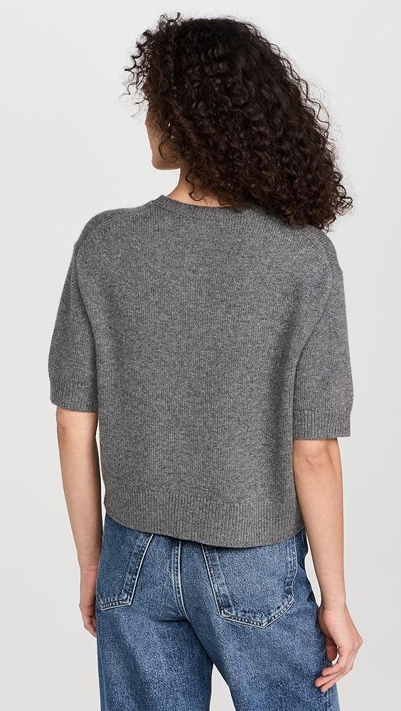 Theory Crop Cashmere Tee | Shopbop Product Image