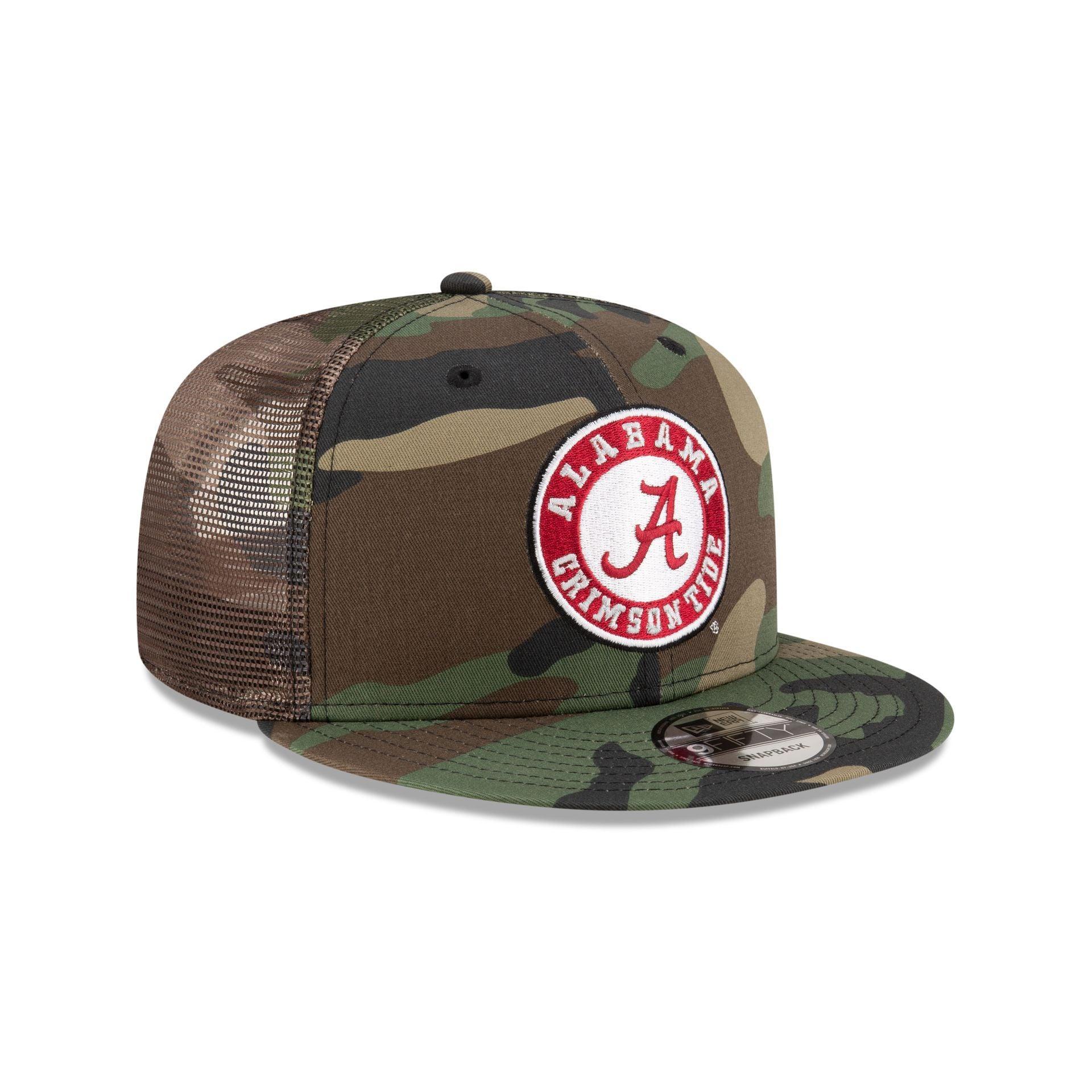 Alabama Crimson Tide Camo 9FIFTY Trucker Hat Male Product Image