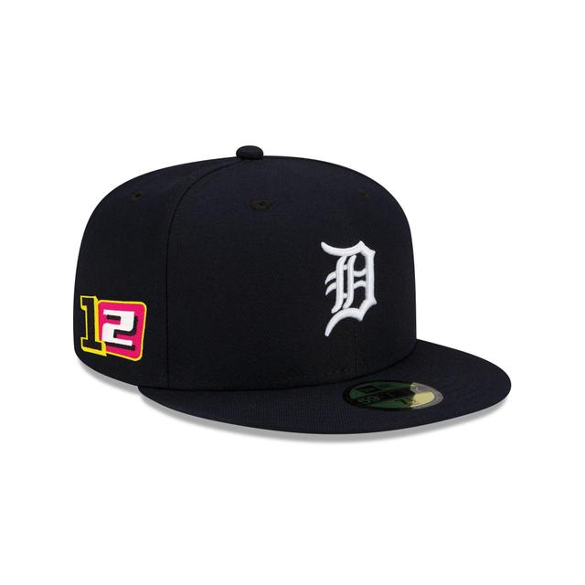 Detroit Tigers Hall of Fame Weekend 2024 59FIFTY Fitted Hat Male Product Image