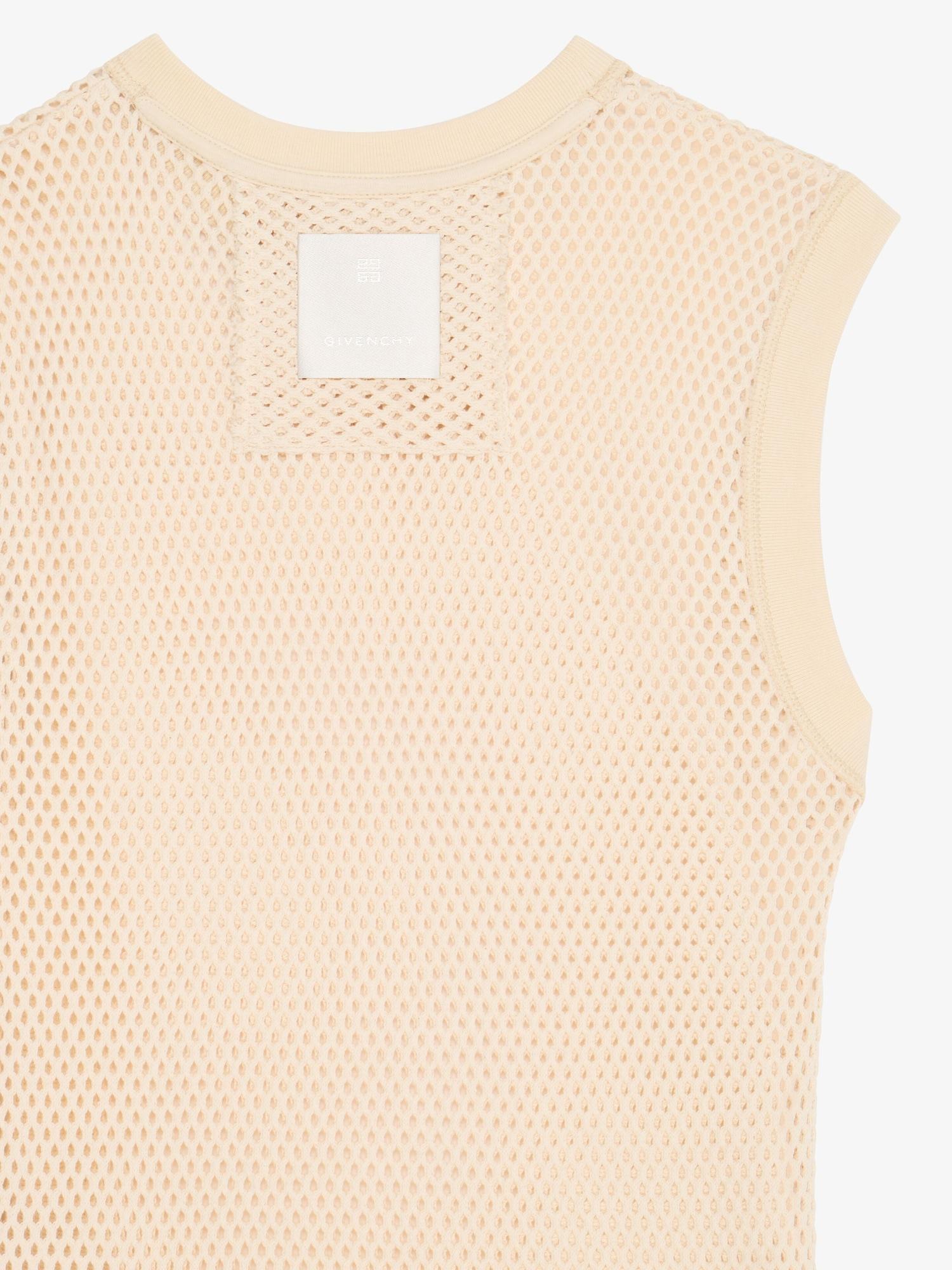 Tank top in mesh Product Image