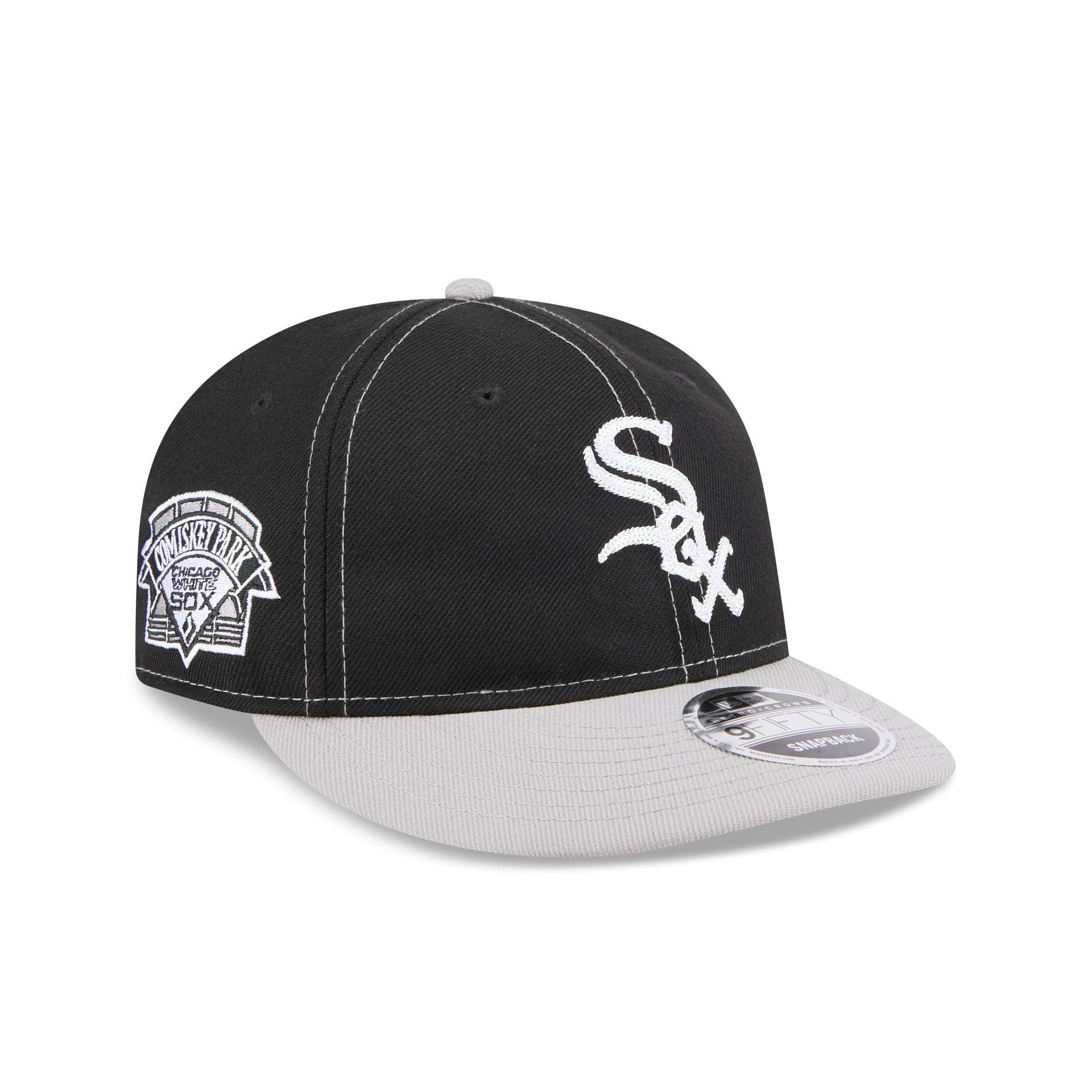 Chicago White Sox Thunder Crown Retro Crown 9FIFTY Snapback Hat Male Product Image