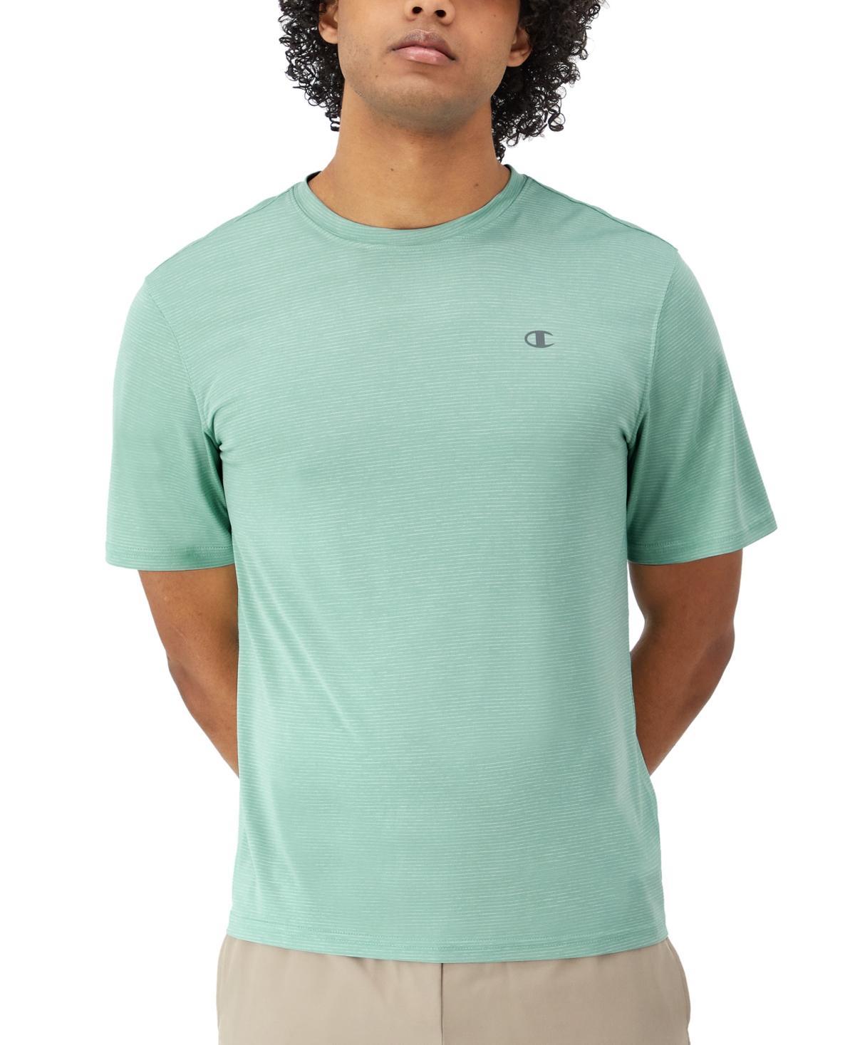 Champion Mens Standard-Fit Stripe Performance T-Shirt Product Image