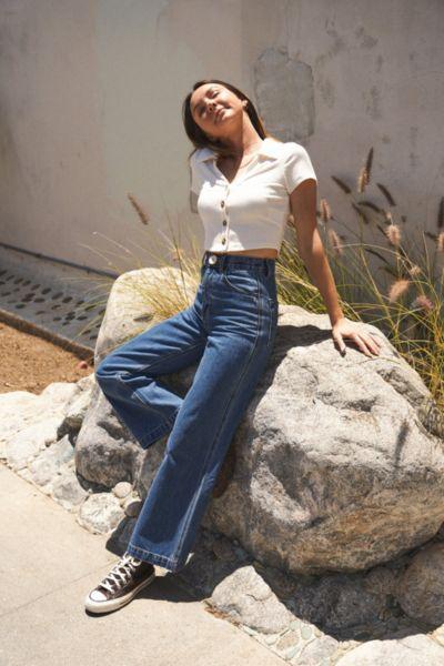 Whimsy and Row Whimsy + Row Denim Flora Organic Cotton Pant Womens at Urban Outfitters Product Image