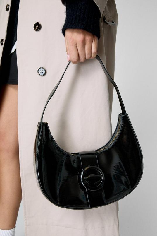 Patent Shoulder Bag Product Image