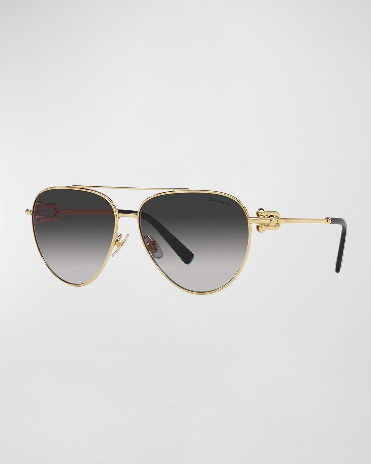 Womens 59MM Pilot Sunglasses Product Image