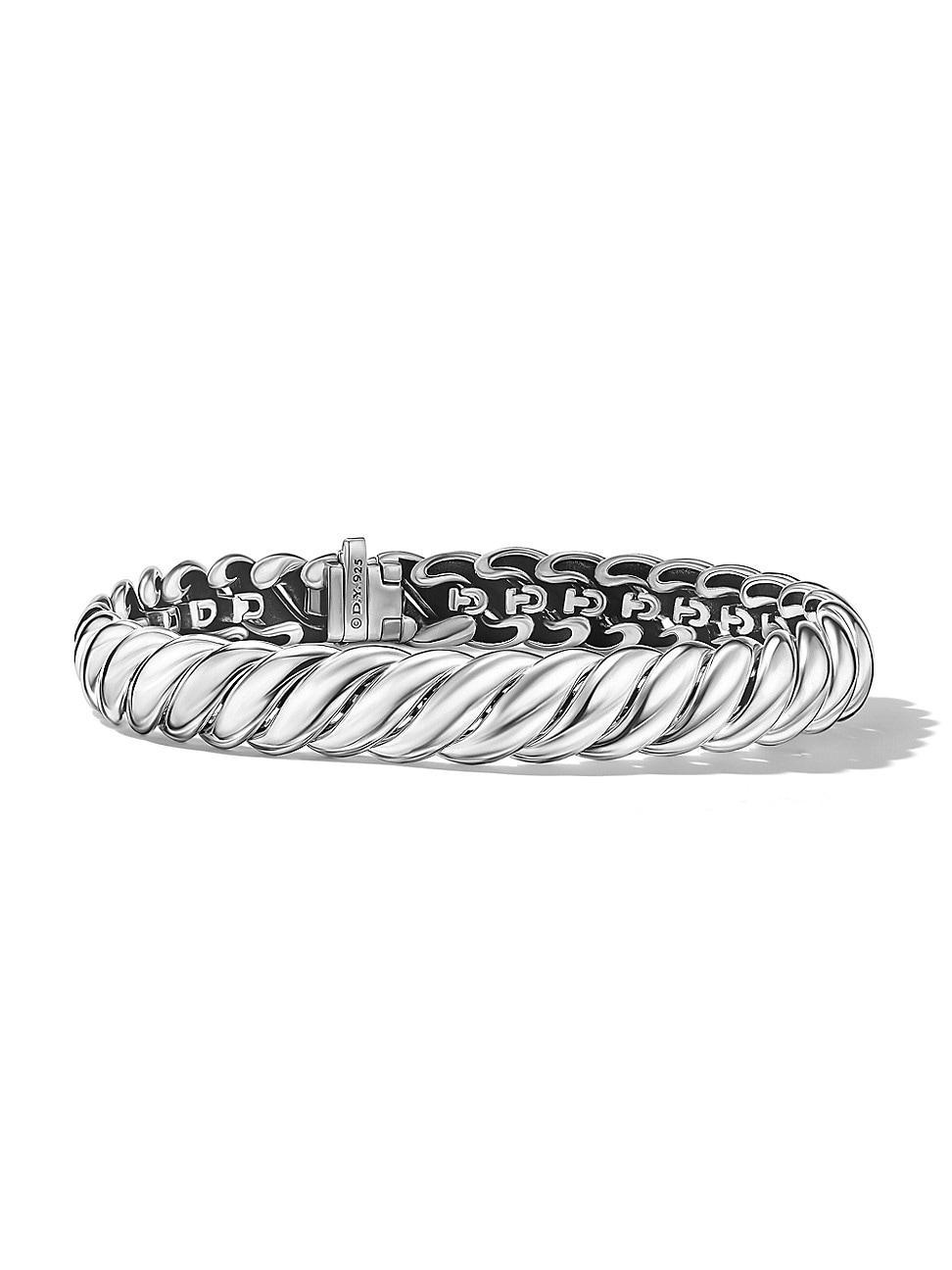 David Yurman Sterling Silver Sculptured Cable Bangle Bracelet Product Image