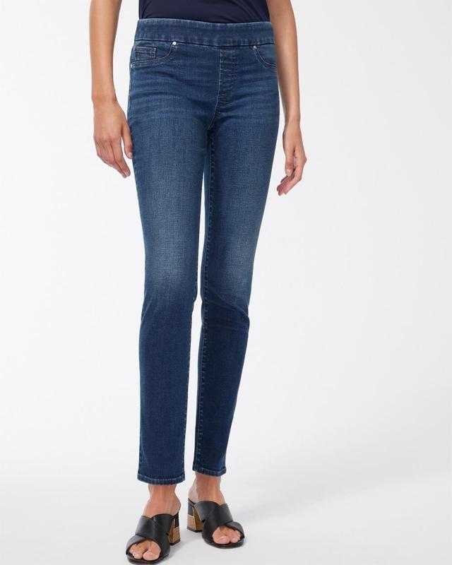 Women's Denim Pull-On Jeggings Product Image