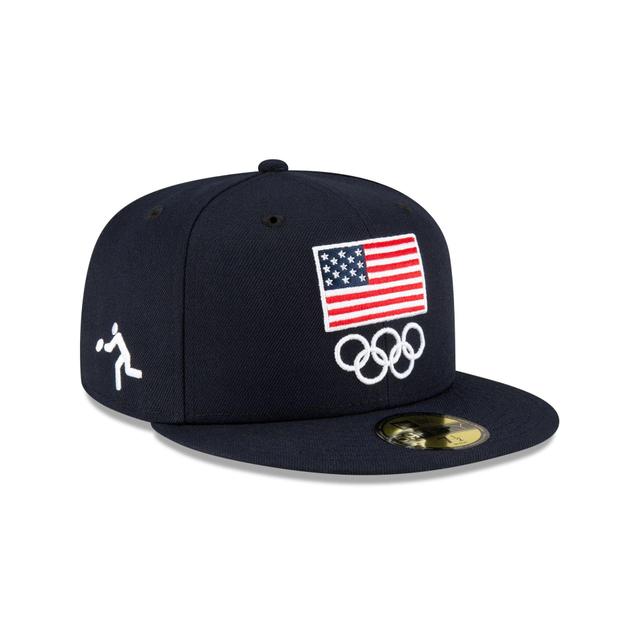 Team USA Rugby Navy 59FIFTY Fitted Hat Male Product Image