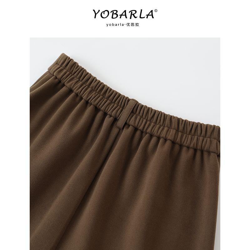 High Rise Plain Mini Pleated Skirt Product Image