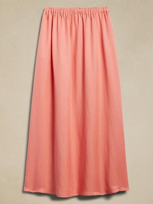 Viscose-Linen Maxi Skirt Product Image