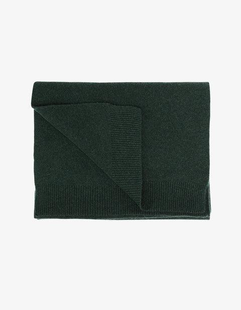 Merino Wool Scarf - Hunter Green Product Image