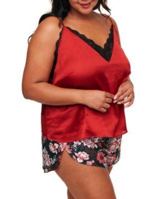 Plus Size Linny Pajama Camisole & Short Set Product Image