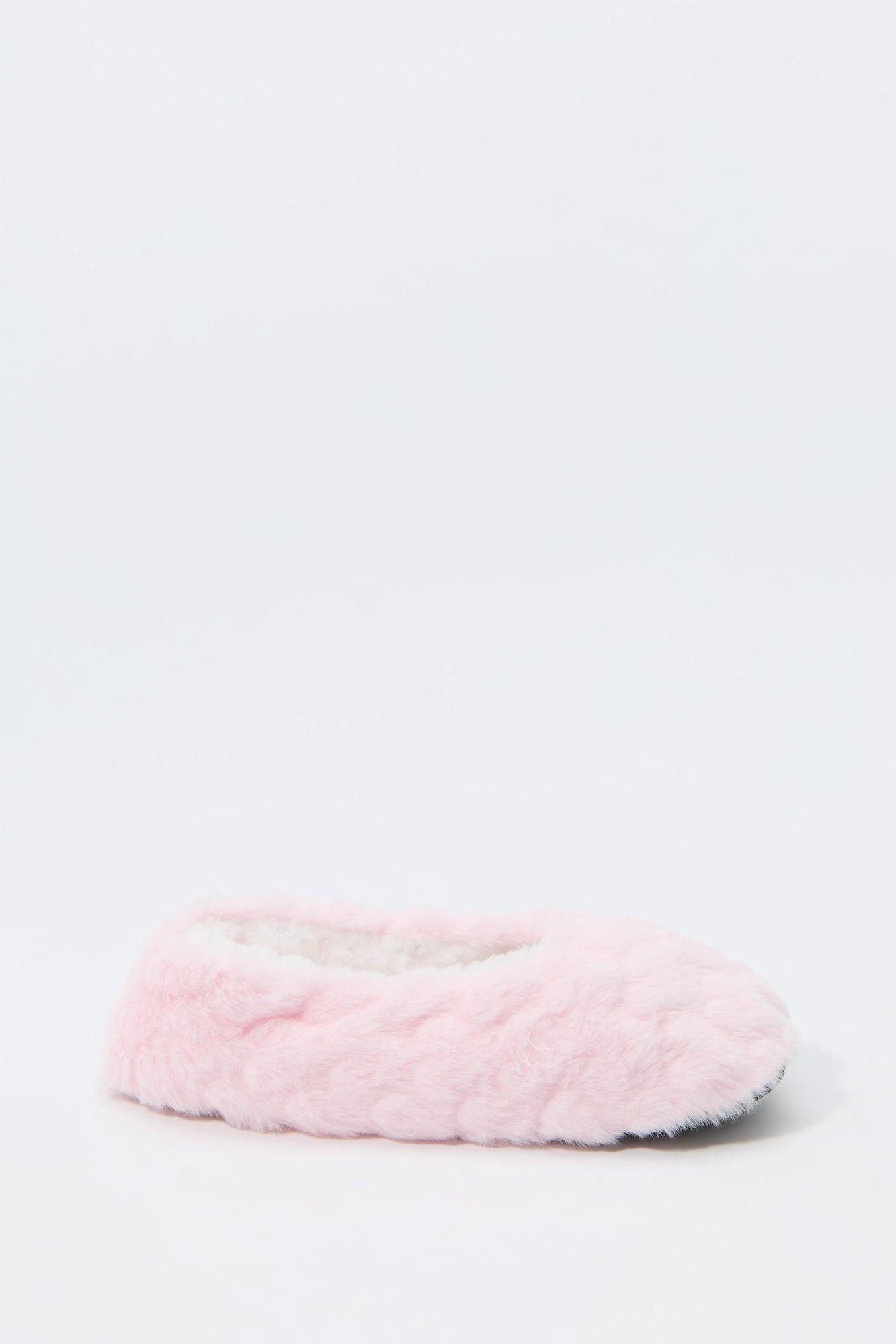 Faux-Fur Ballerina Slipper Female Product Image