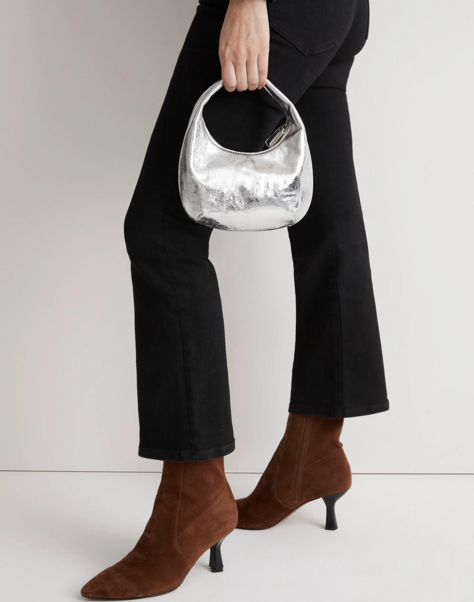 The Mini Bag in Metallic Leather Product Image