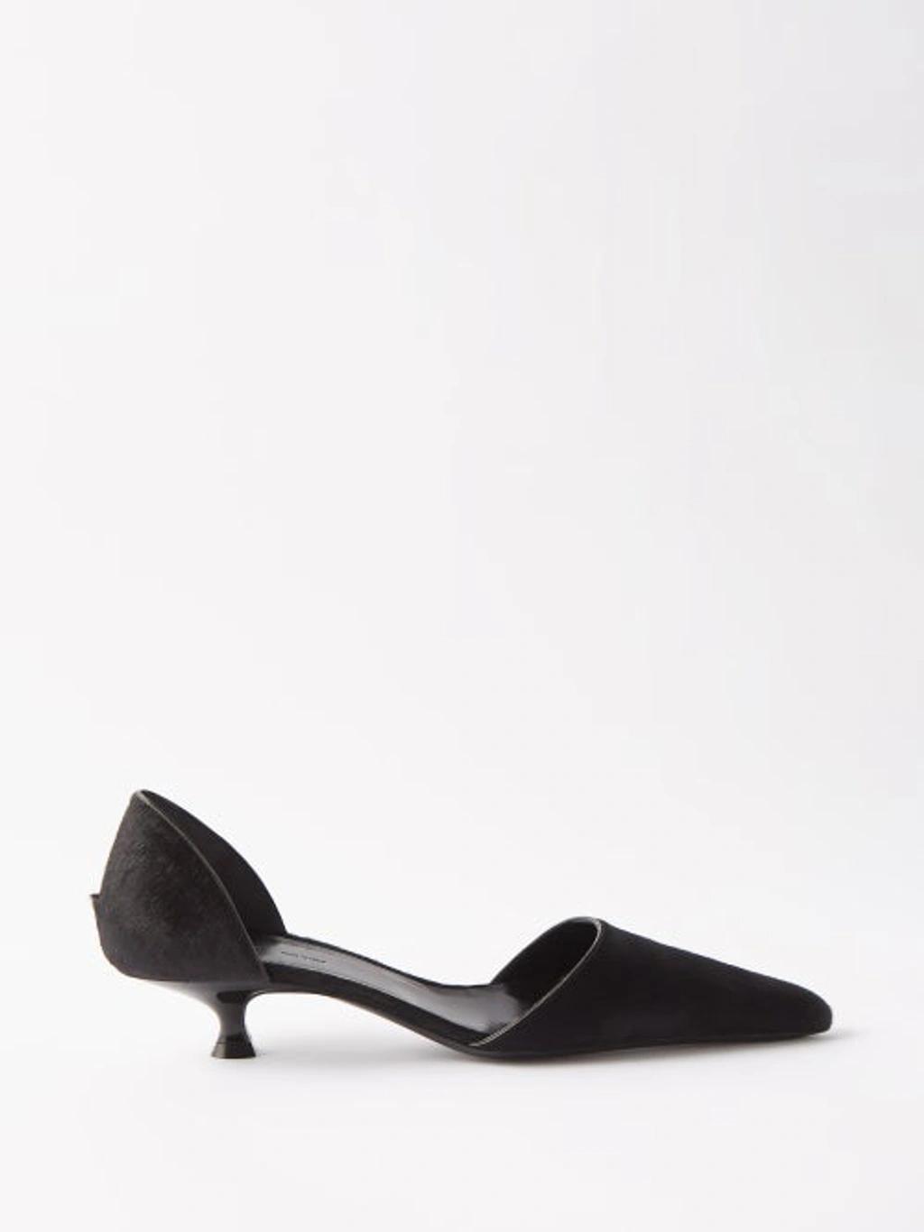 Seville D'orsay Patent-leather Pumps In Black Product Image