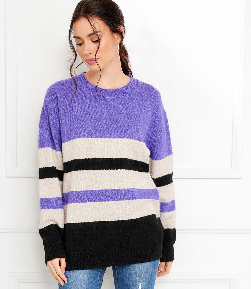 Karen Kane Stripe Sweater Product Image