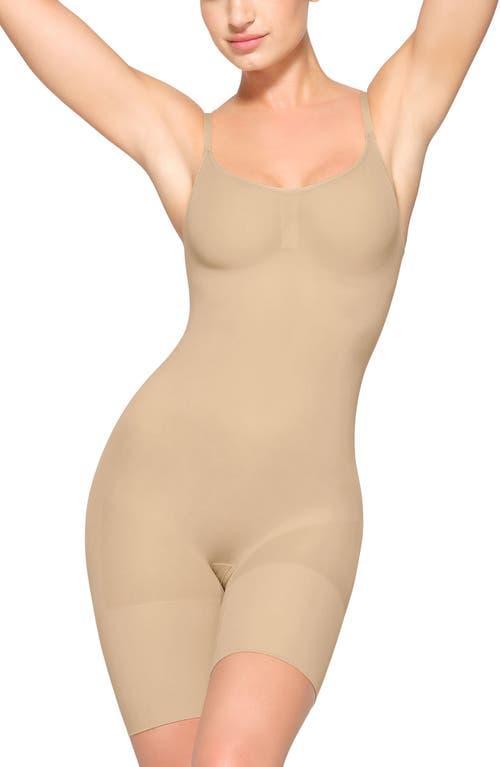 SKIMS Everyday Sculpt Mid Thigh Bodysuit Product Image