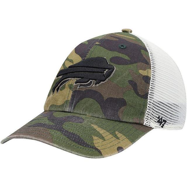 Mens 47 Camo Buffalo Bills Branson MVP Trucker Snapback Hat Product Image