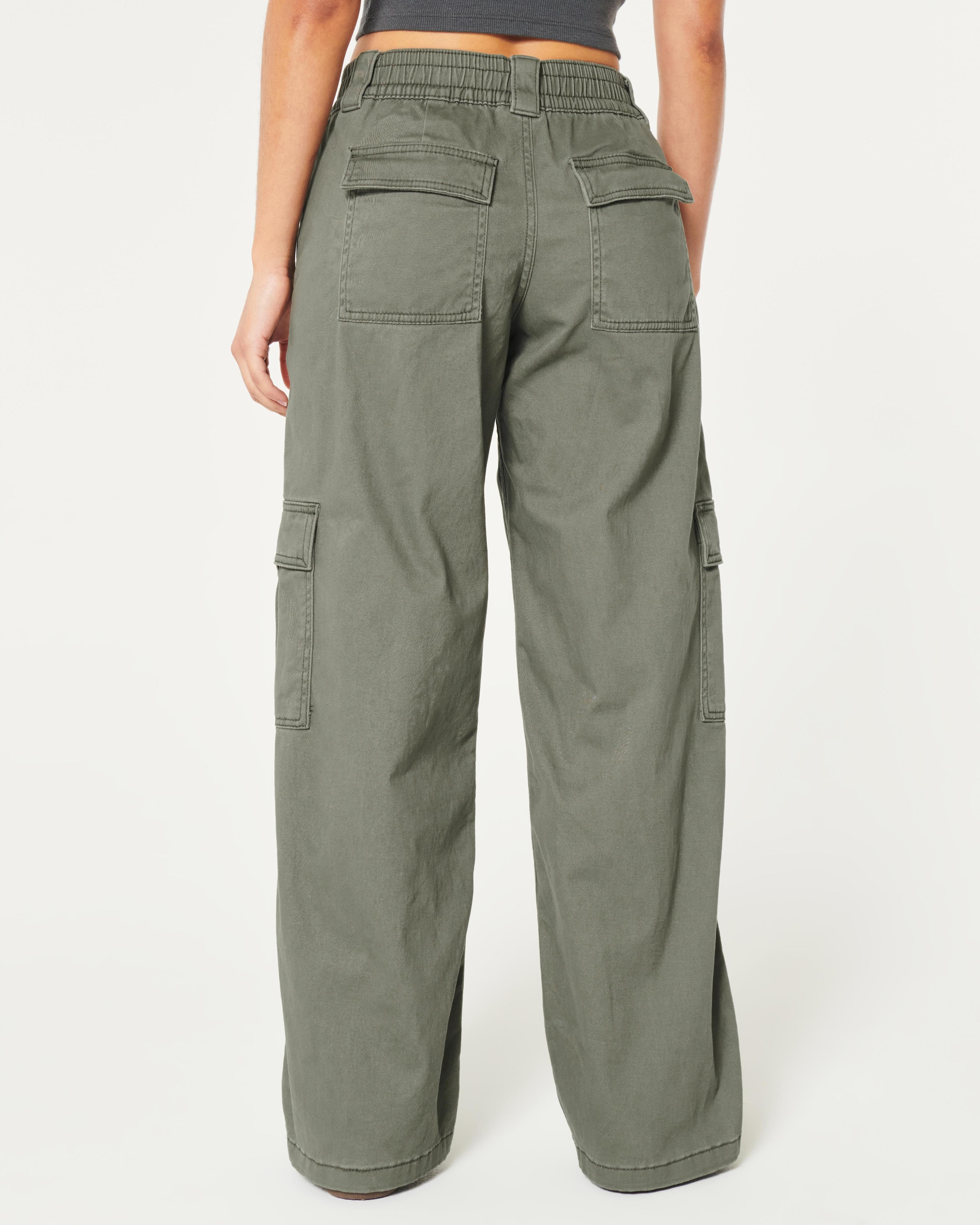 Low-Rise Baggy 4-Pocket Cargo Pants Product Image