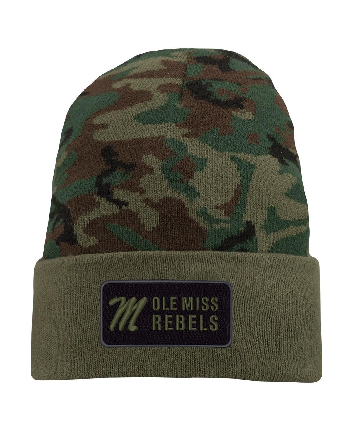 Mens Nike Camo Florida Gators Military Pack Cuffed Knit Hat Product Image