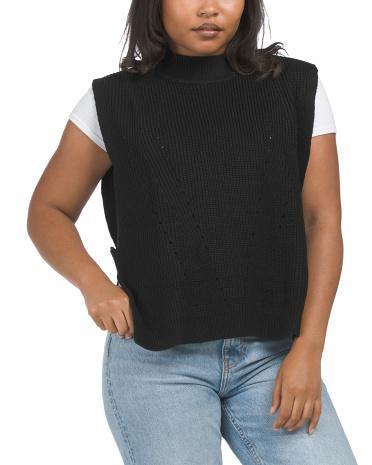 Sleeveless Knit Top for Women Product Image