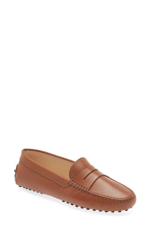 Womens Gommini Leather Driving Loafers Product Image