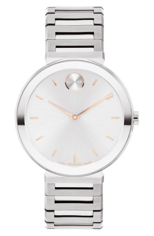 Ladies' Movado Bold Horizon Gold-Tone IP Watch with Beige Dial (Model: 3601088) Product Image