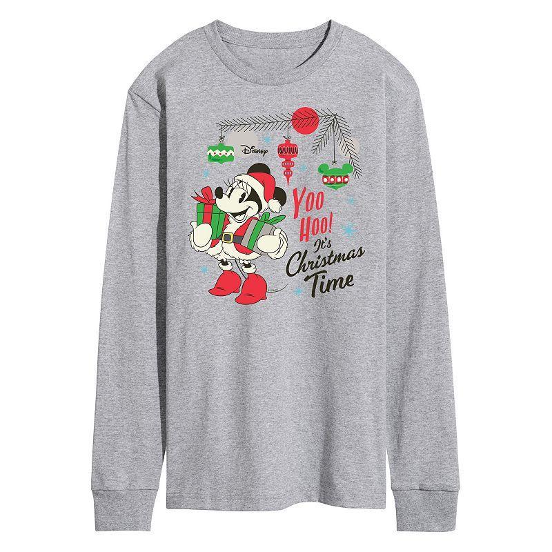 Disneys Mens Yoo Hoo Its Christmas Long-sleeved Tee Product Image