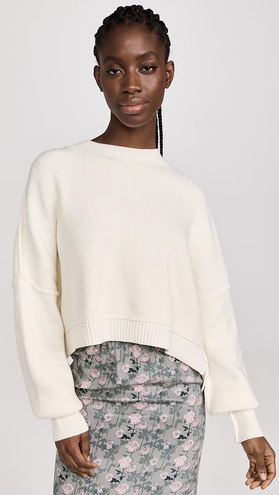 Free People Easy Street Crop Pullover Sweater | Shopbop Product Image