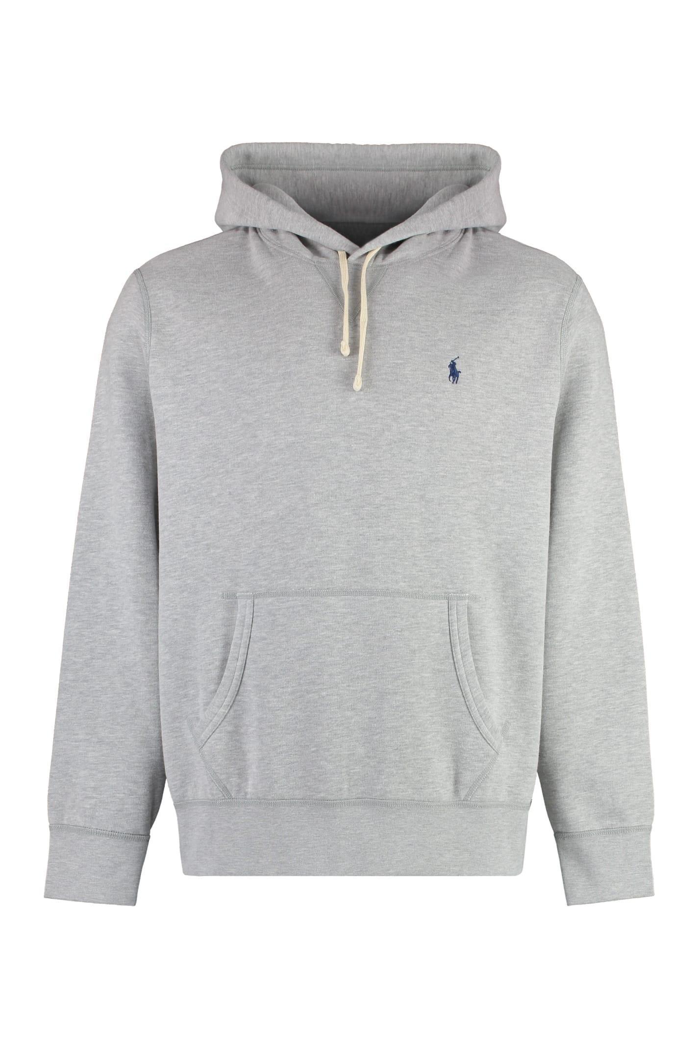 Logo Hoodie In Gray Product Image