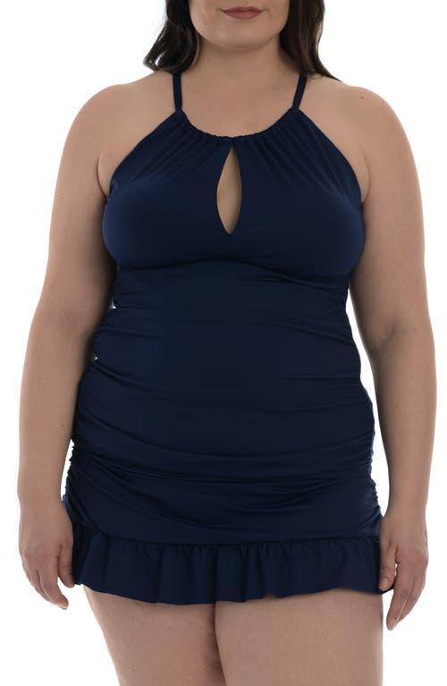 La Blanca Island Goddess Keyhole Tankini Swim Top Product Image