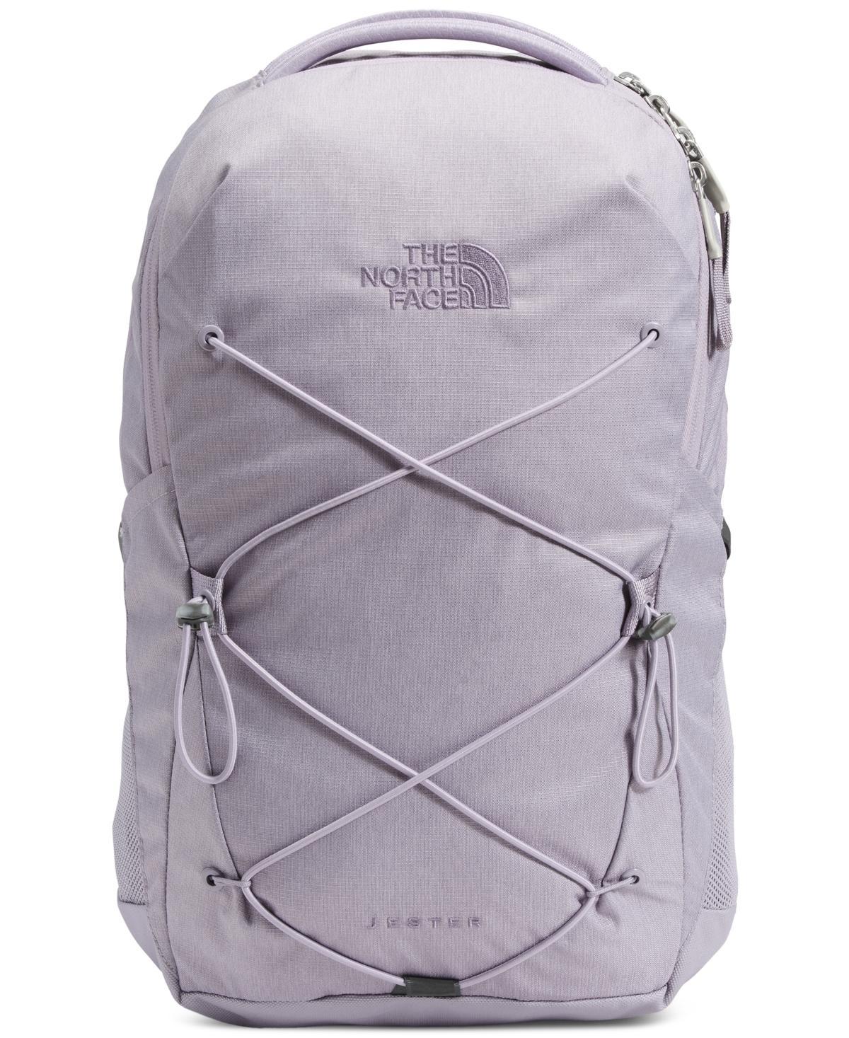 The North Face Women's Jester Backpack (Gravel/TNF Black) Backpack Bags Product Image