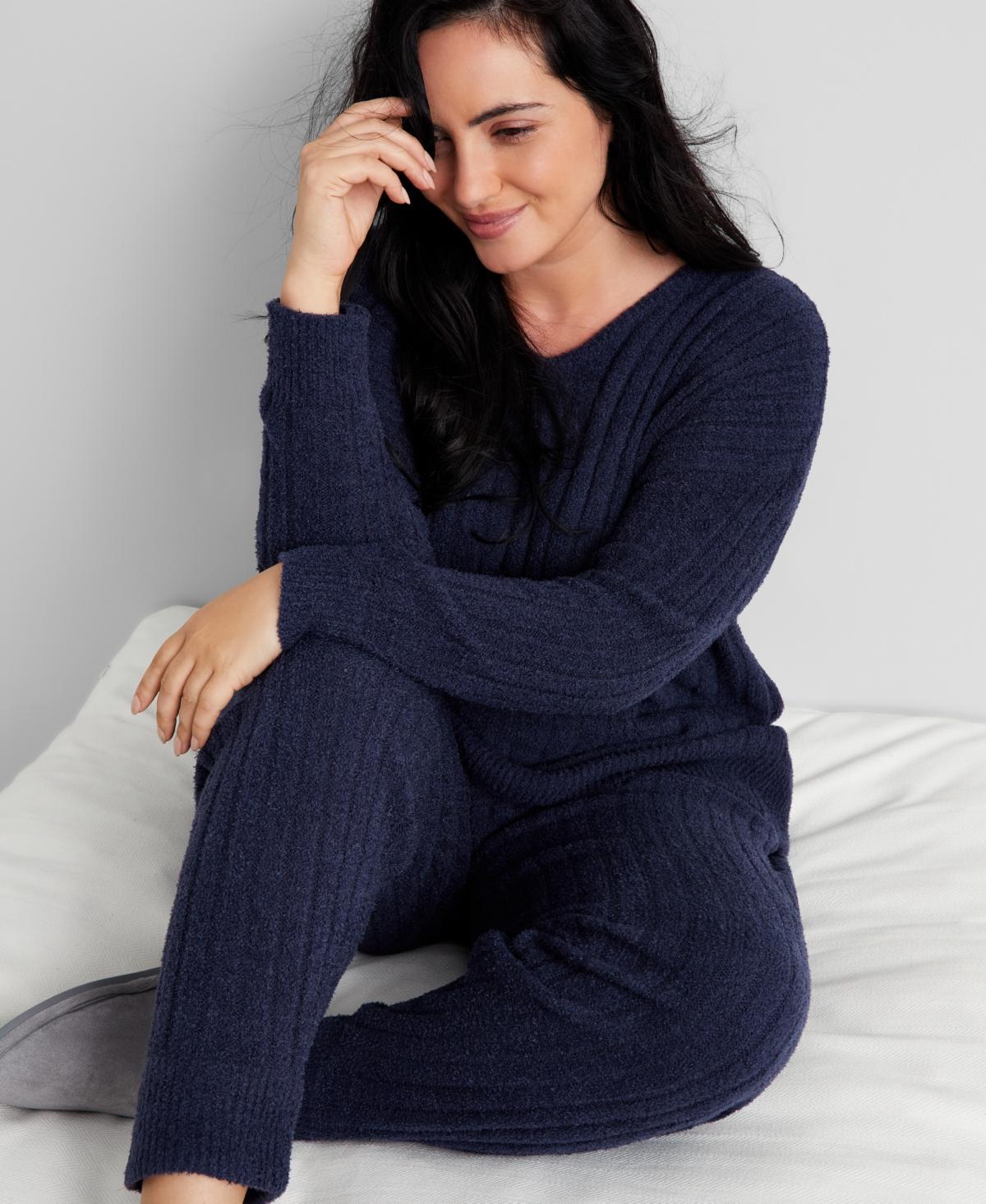 State of Day Womens Indulge & Rest Chenille Packaged Pajama Set, Created for Macys Product Image