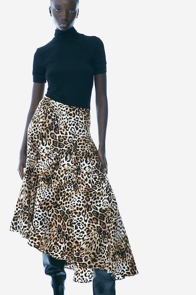 Asymmetric Midi Skirt Product Image