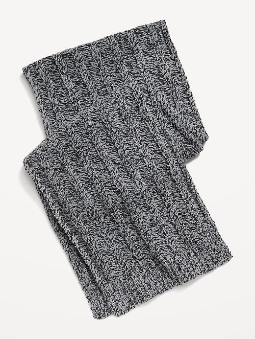 Rib-Knit Scarf Product Image