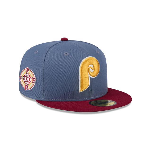 Philadelphia Phillies Deep Blue 59FIFTY Fitted Hat Male Product Image