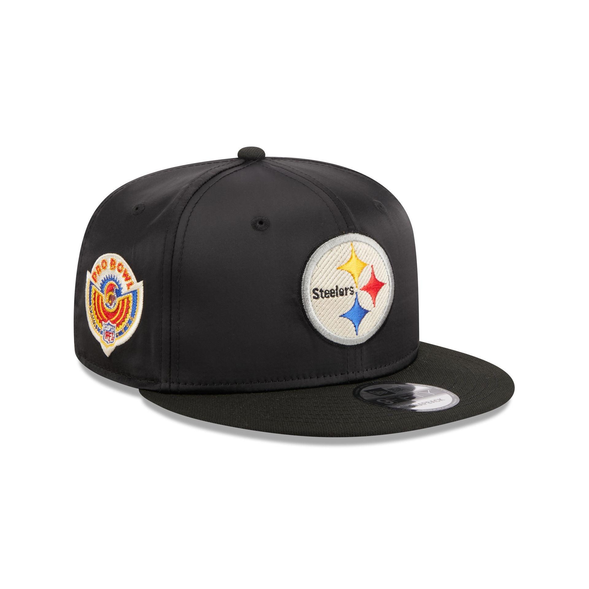 Pittsburgh Steelers Satin 9FIFTY Snapback Hat Male Product Image