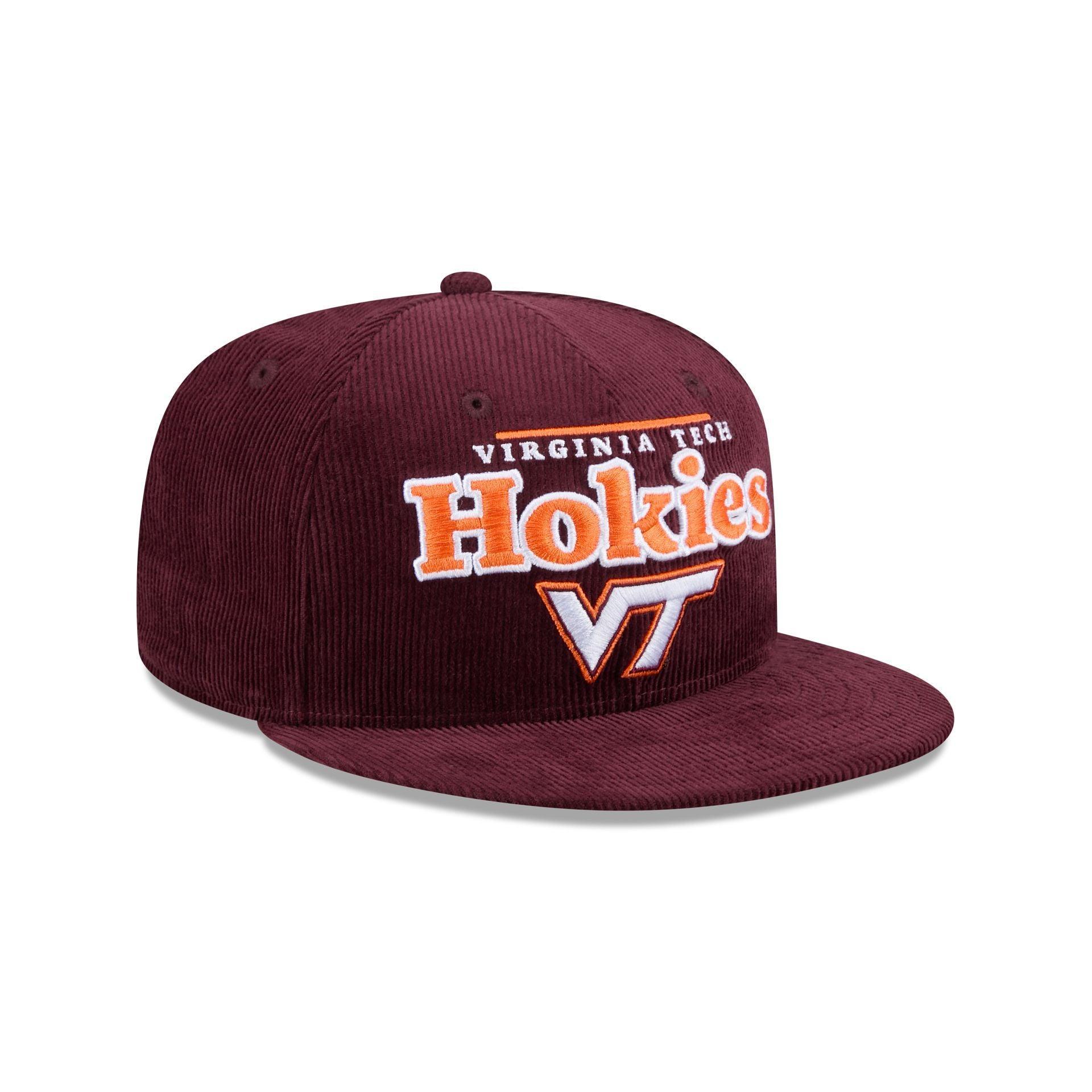 Virginia Tech Hokies Throwback Display 9FIFTY Snapback Hat Male Product Image