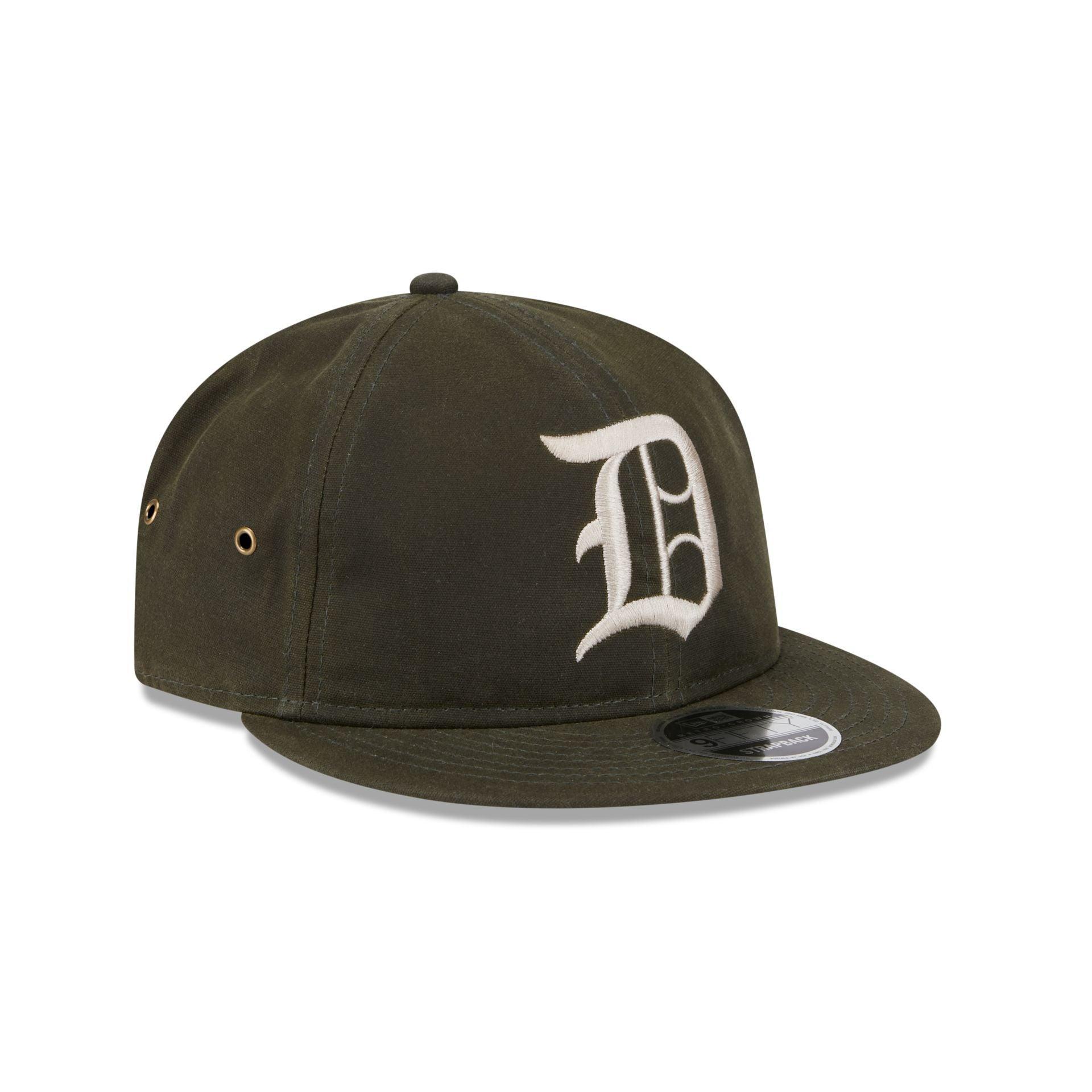 Detroit Tigers Rifle Green Retro Crown 9FIFTY Adjustable Hat Male Product Image