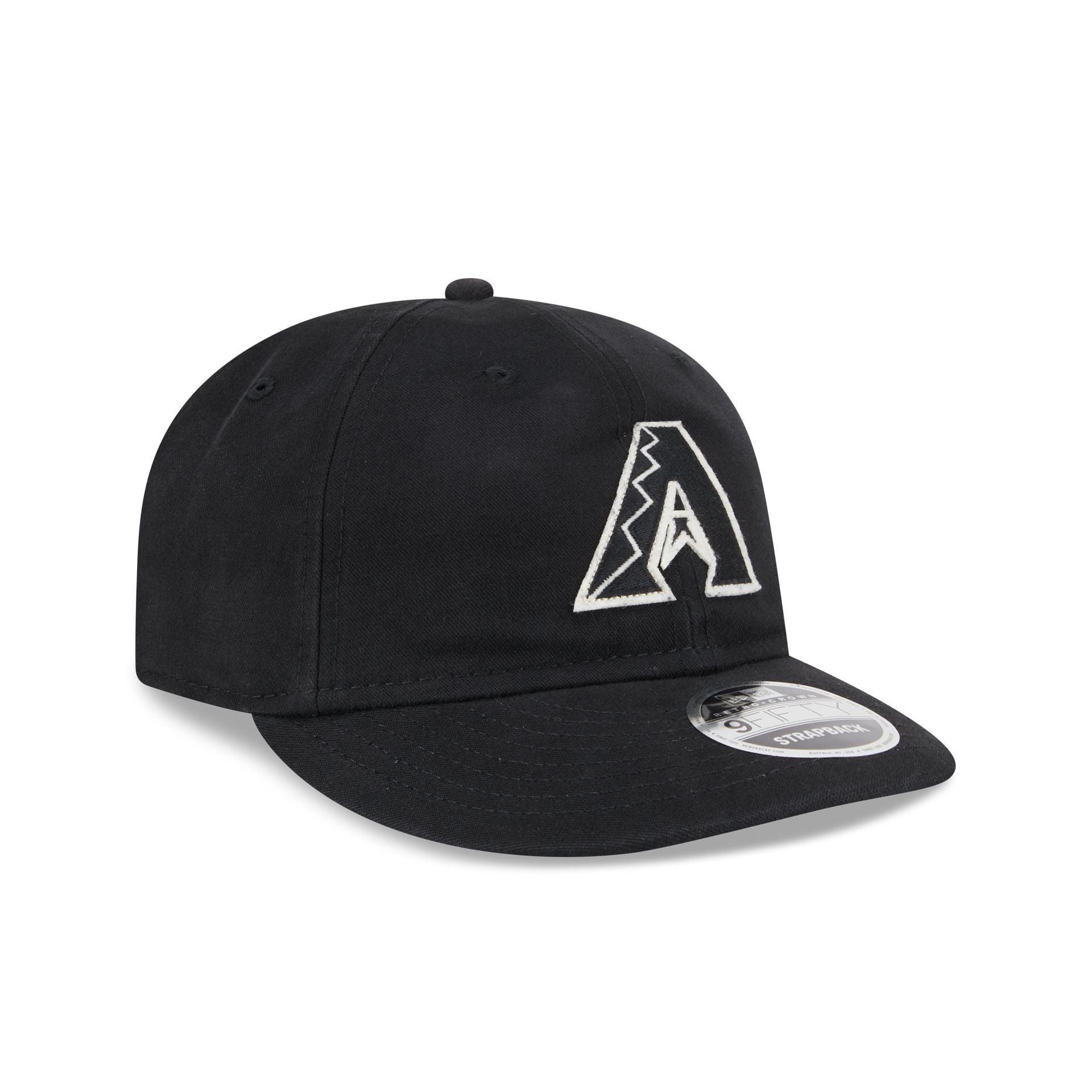 Arizona Diamondbacks Canvas Felt Retro Crown 9FIFTY Adjustable Hat Male Product Image