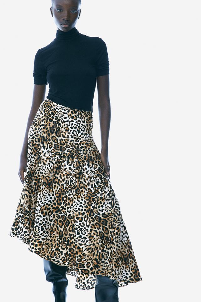 Asymmetric Midi Skirt Product Image