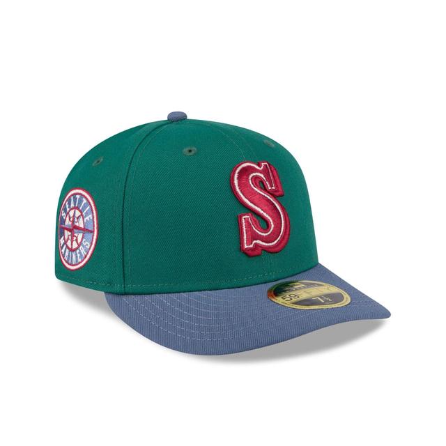 Seattle Mariners Green Gemstone Low Profile 59FIFTY Fitted Hat Male Product Image