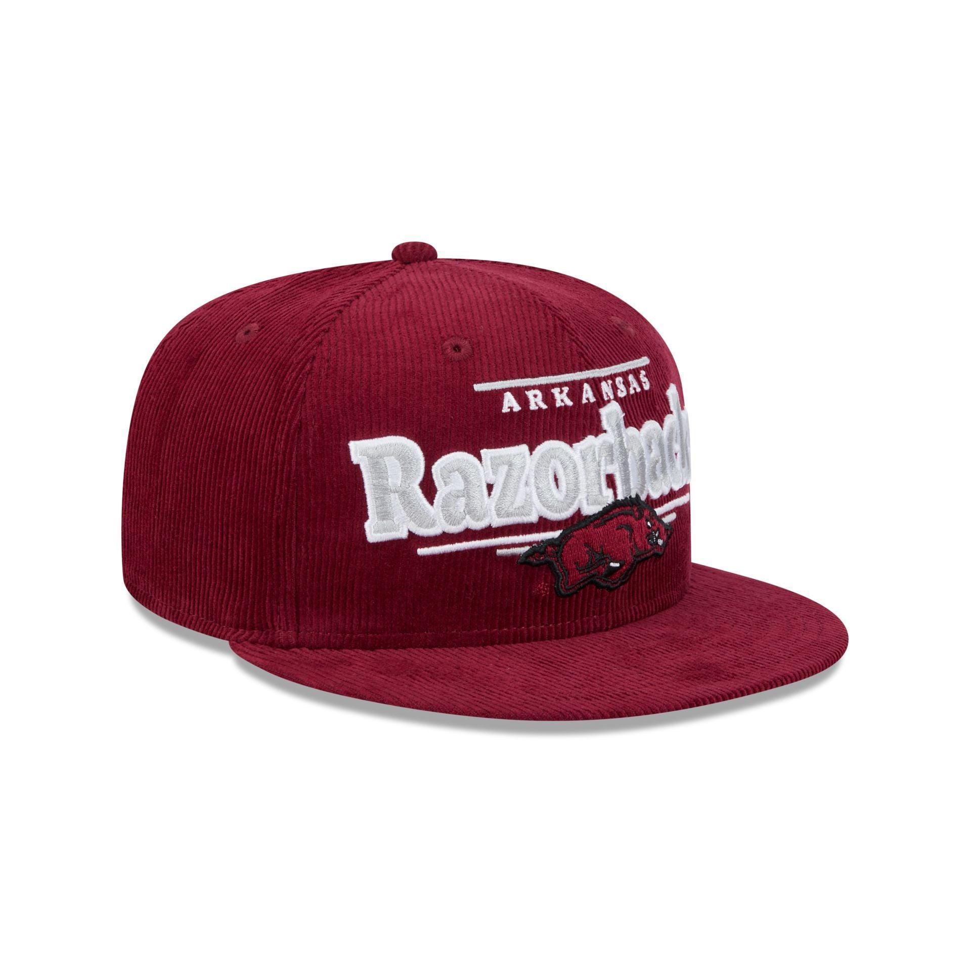 Arkansas Razorbacks Throwback Display 9FIFTY Snapback Hat Male Product Image