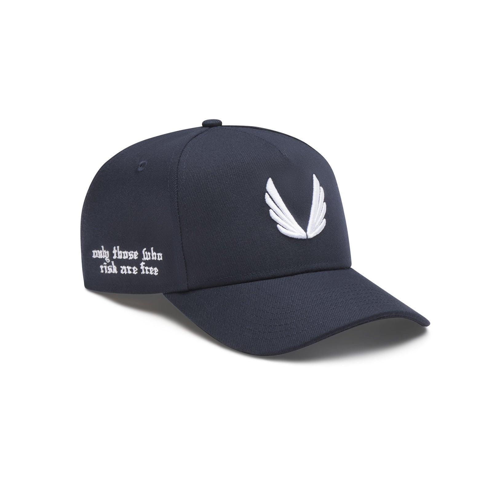 New Era 9Forty A-Frame Hat - Navy/White Product Image